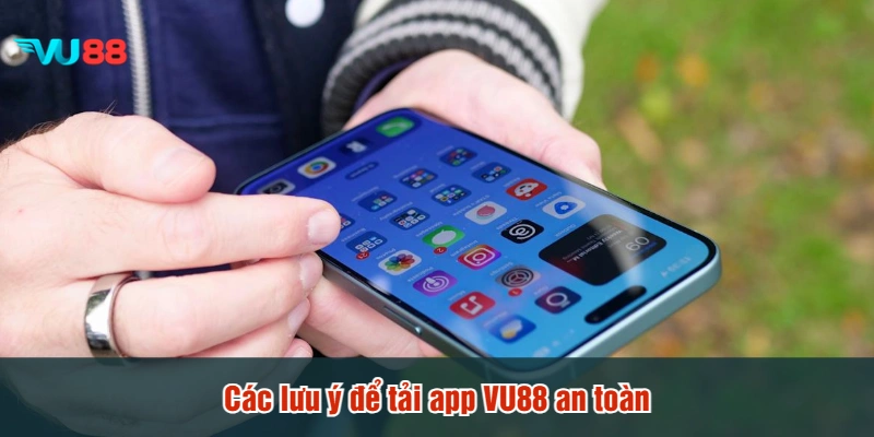 Các lưu ý để tải app VU88 an toàn
