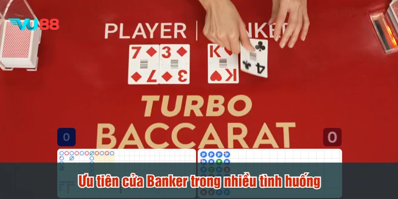 Ưu tiên cửa Banker trong nhiều tình huống