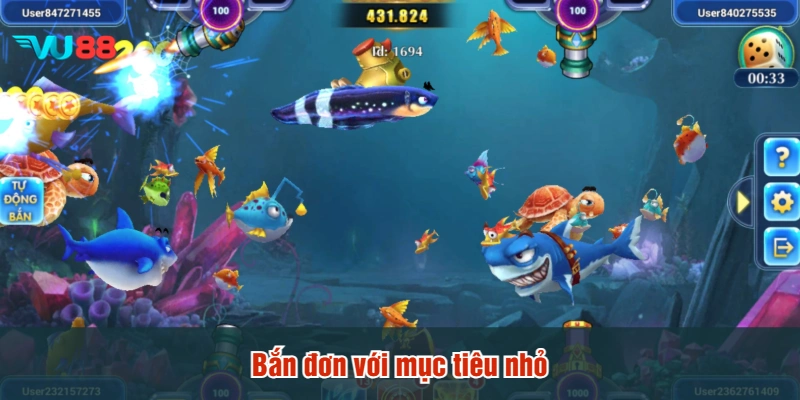 Bắn đơn với mục tiêu nhỏ